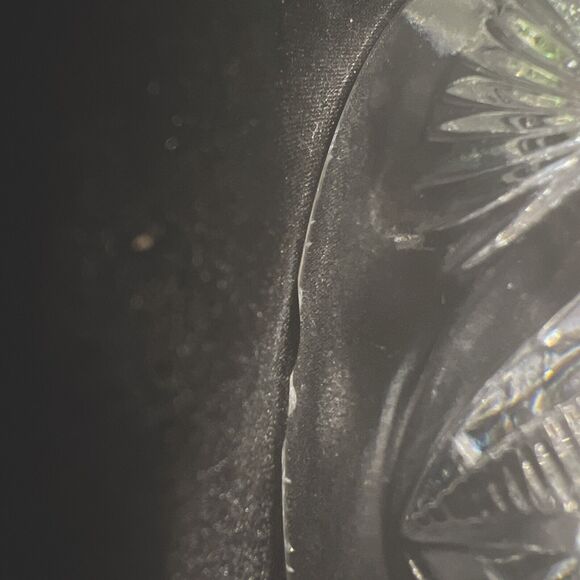 Cambridge Marjorie 2631 Near Cut Clear Glass Round Butter Dish w Lid EAPG - Picture 8 of 9